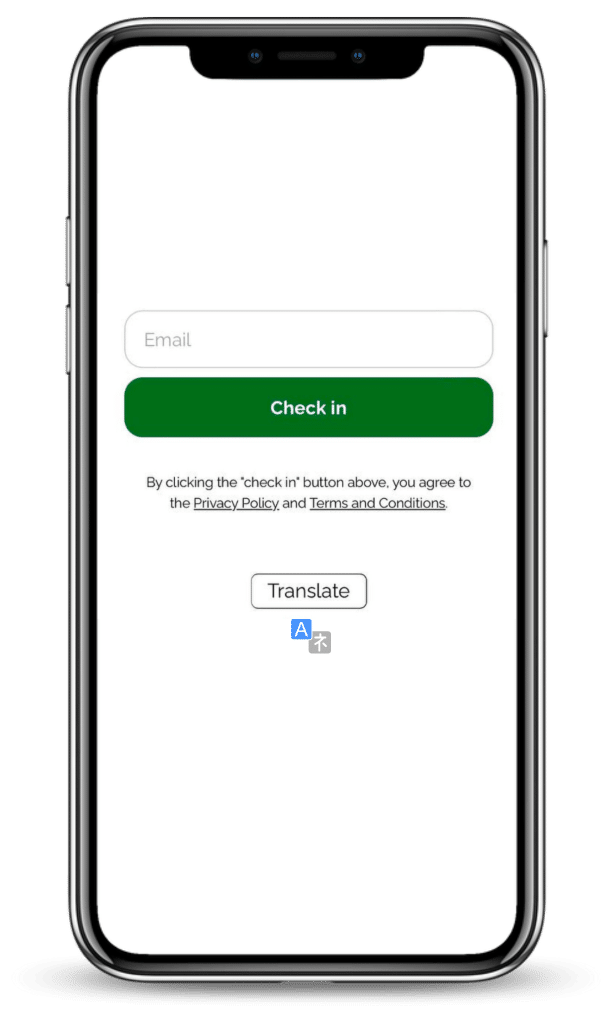 Review collection process on RatingE QR code