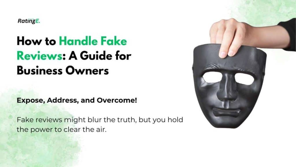 What to do with fake reviews. - RatingE helps