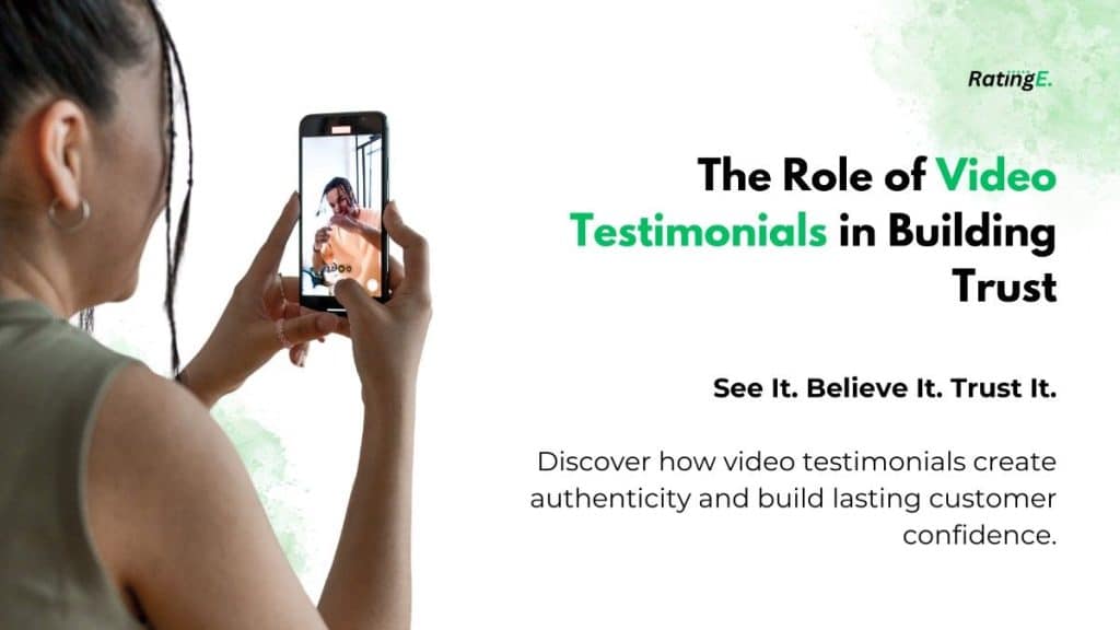 Understaind the how and why's of video testimonials and how RatingE can help you